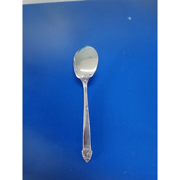 Community Plate Silver Plate King Cedric Jelly Spoon 6.5" - Picture 2 of 3